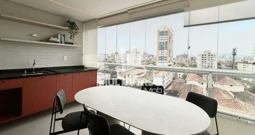 Apartamento de 60 m² em boqueirão, santos – financiamento facilitado, lazer completo