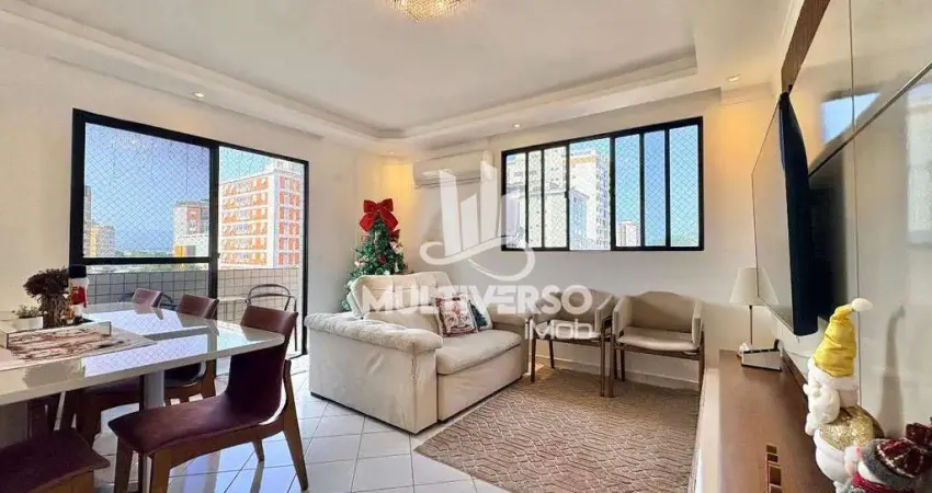 Excelente amplo apartamento 3 dormitórios + dependência de empregada na ponta da praia em santos