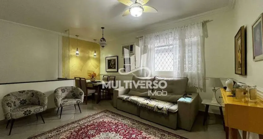 Apartamento com 2 dormitórios (1 suíte) – campo grande, santos – 5 quadras da praia!