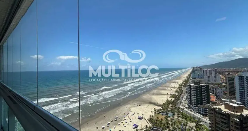 Apartamento 3 suítes | 130 m², vista mar, 2 vagas | caiçara, praia grande