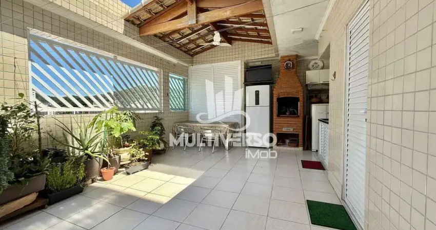 Cobertura à venda, 3 quartos no bairro campo grande em santos