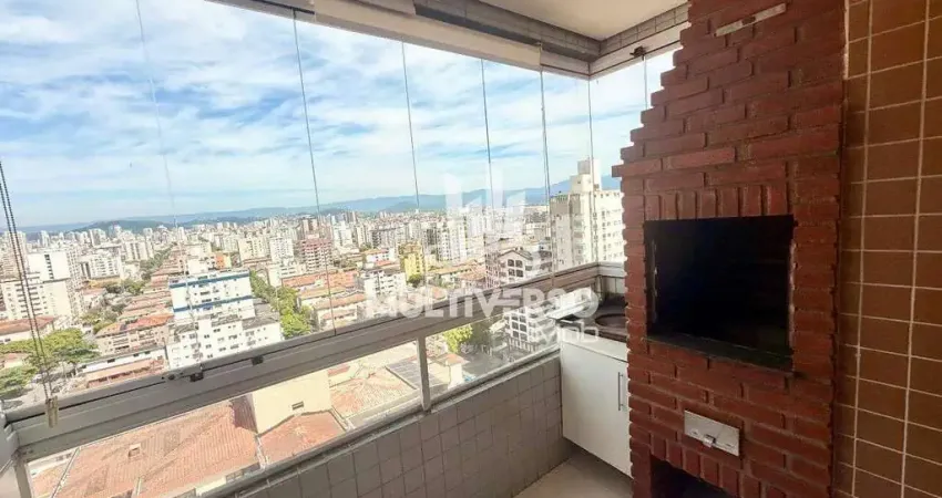 Apartamento à venda, 3 quartos no bairro aparecida em santos