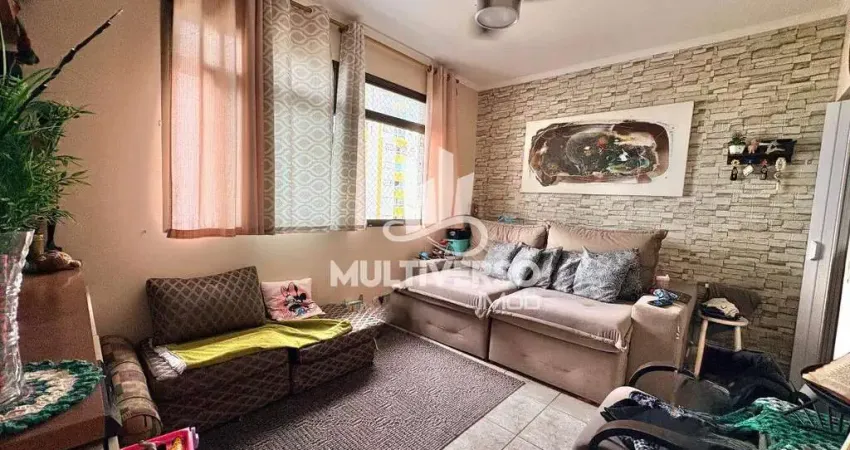 Apartamento 2 dormitórios 2 wc vaga demarcada no Campo Grande em Santos