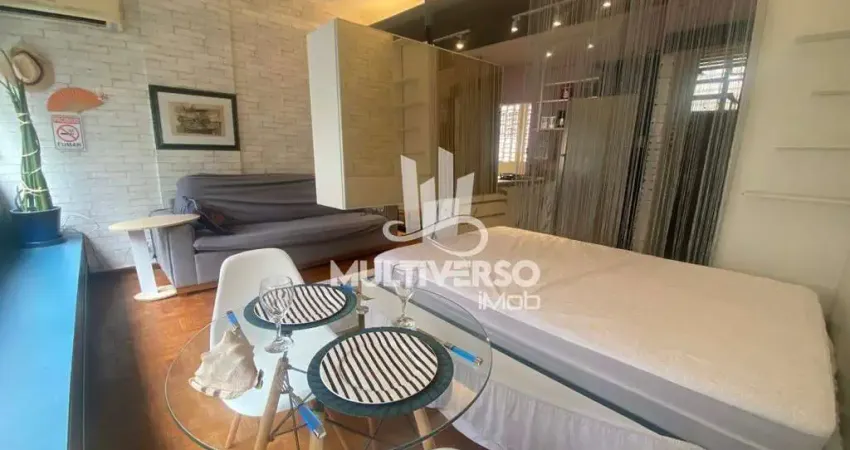 Apartamento 1 Dormitório Frente (Boqueirão) – 37m², Santos — R$375.000