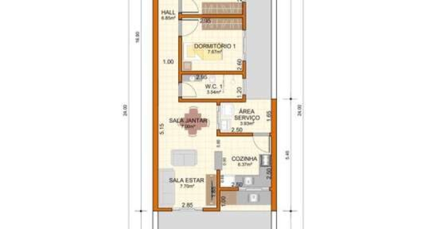 Casa com 3 quartos à venda na Vila Industrial, Bauru 