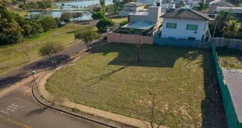Terreno em condomínio fechado à venda no Residencial Lago Sul, Bauru 