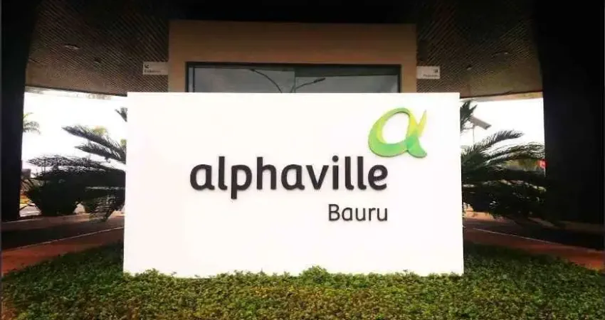 Terreno à venda no Alphaville, Bauru 