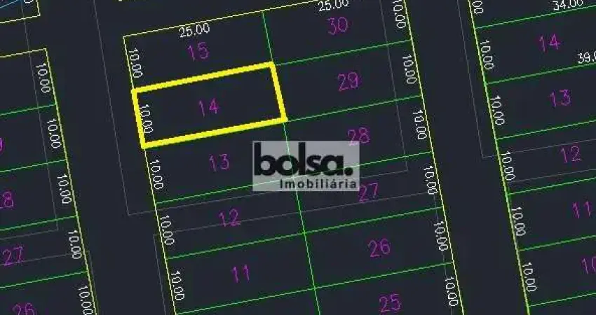 Terreno à venda no Parque Santa Rita, Bauru 