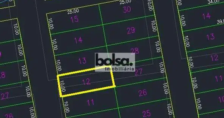 Terreno à venda no Parque Santa Rita, Bauru 