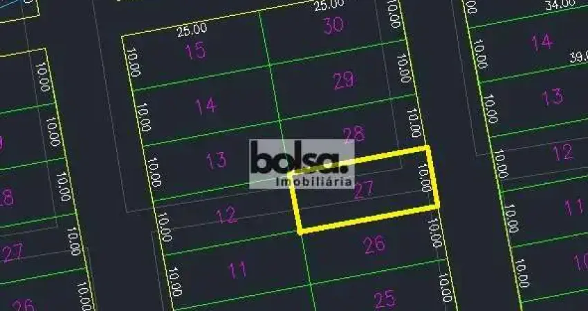 Terreno à venda no Parque Santa Rita, Bauru 