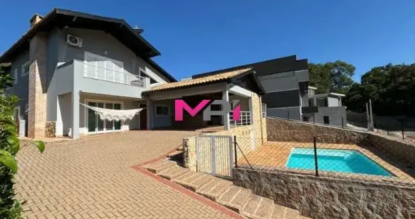 CASA COM PISCINA A VENDA NO RESIDENCIAL DOS LAGOS - JARDIM PRIMAVERA - ITUPEVA/SP. 336 METROS DE AC / 850 METROS DE AT.