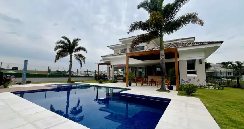 Casa alto padrao a venda no condominio village das palmeiras em itatiba/sp