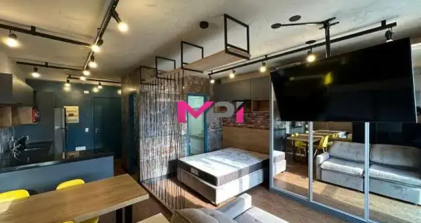 Apartamento estilo flat mobiliado para venda no condomínio línea - jundiaí/sp