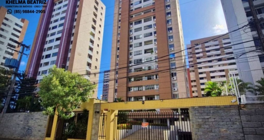 Vendo apartamento nascente, andar alto, 3 suítes, 126m² , Aldeota, viz. ao Colégio Santa Cecília