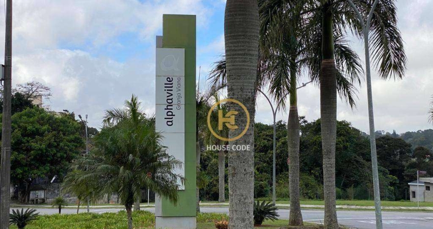 Terreno à venda, 763 m² por R$ 1.100.000,00 - Alphaville Granja Viana - Carapicuíba/SP