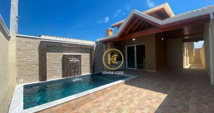 Casa à venda, 82 m² por r$ 429.000,00 - flora rica - peruíbe/sp