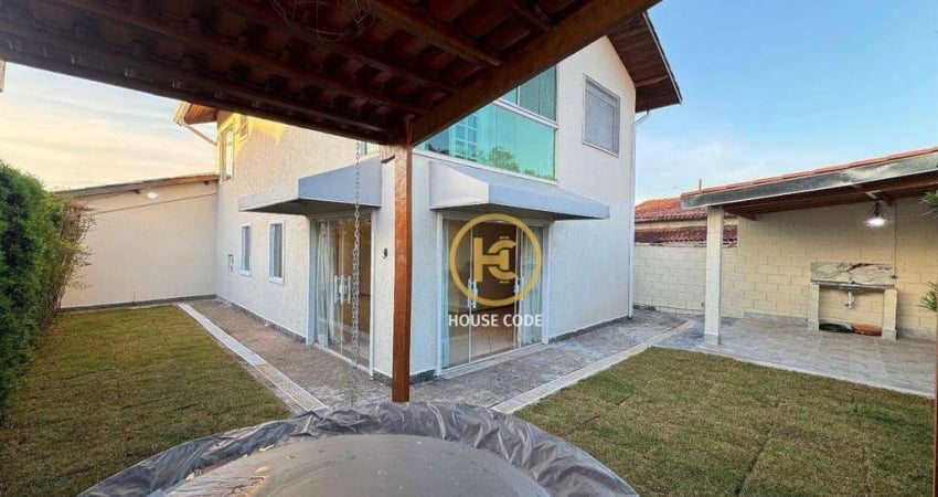 Casa com 3 dormitórios para alugar, 180 m² por r$ 6.800,00/mês - nova paulista - jandira/sp