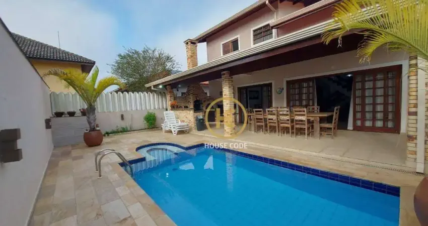 Casa com 4 dormitórios à venda, 230 m² por r$ 1.300.000,00 - bougainvillee iii - peruíbe/sp