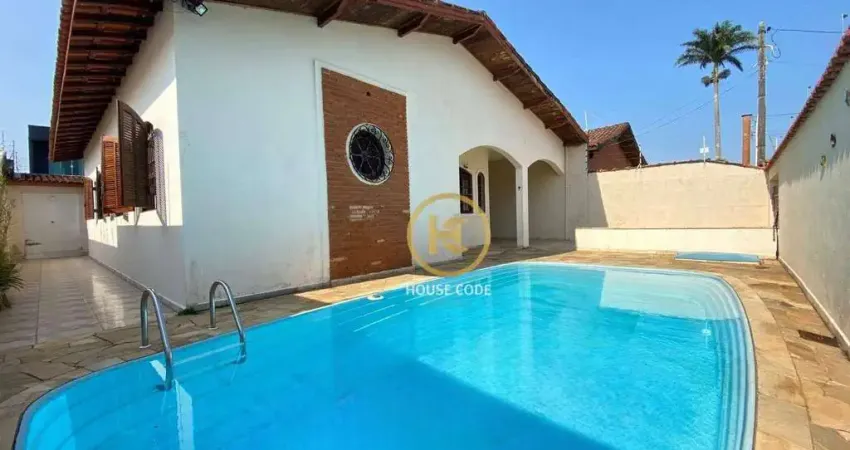 Casa com 3 dormitórios, 130 m² - venda por R$ 550.000,00 ou aluguel por R$ 3.780,00/mês - Parque Turístico - Peruíbe/SP
