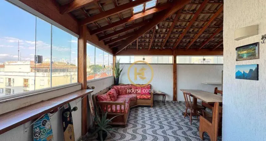 Cobertura com 3 quartos à venda, 105 m² por r$ 430.000 - granja viana – terrazzo vianna - cotia/sp