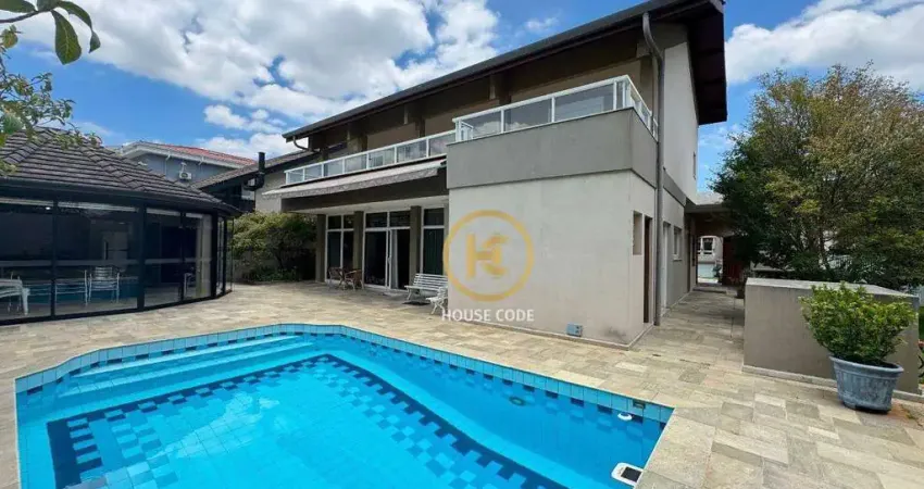 Casa à venda, 430 m² por r$ 4.800.000,00 - alphaville residencial 3 - santana de parnaíba/sp