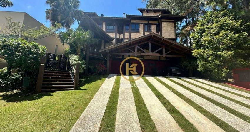 Casa com 3 quartos, 550 m² - venda por R$ 6.000.000 ou aluguel por R$ 17.000/mês - Residencial Morada dos Lagos - Barueri/SP Aldeia da Serra