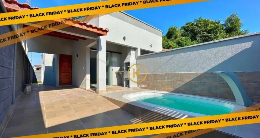 Casa com 2 dormitórios à venda, 71 m² por r$ 330.000,00 - parque balneário oásis - peruíbe/sp