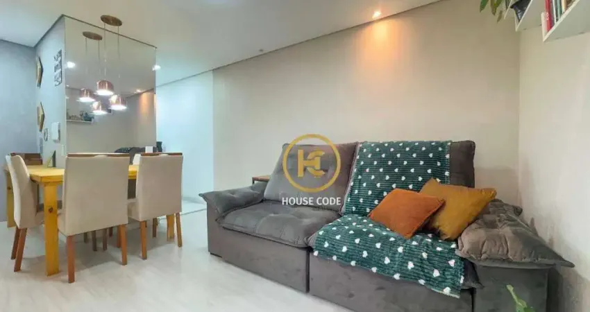 Apartamento com 02 dormitórios à venda, 48 m² por r$ 220.000 - centro (cotia) - cotia/sp