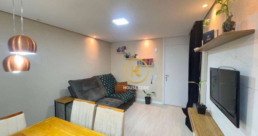 Apartamento com 02 dormitórios à venda, 48 m² por R$ 220.000 - Conquista Cotia