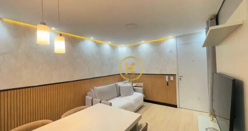 Apartamento com 02 dormitórios à venda, 48 m² por r$ 245.000 - centro (cotia) - cotia/sp