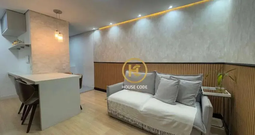 Apartamento com 02 dormitórios, todo planejado à venda, 48 m² por R$ 245.000 - Conquista Cotia