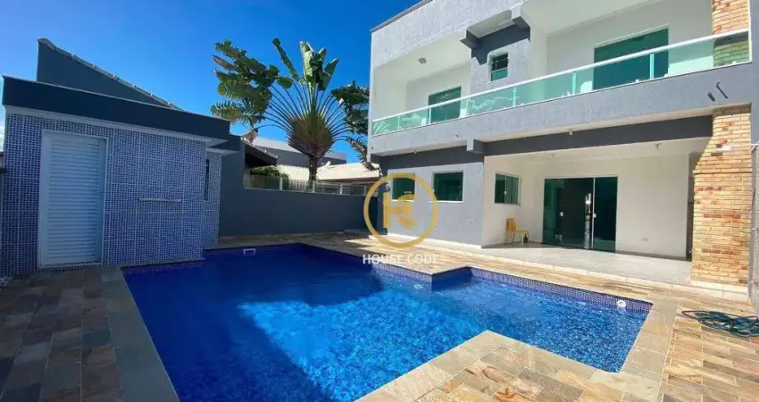 Casa, 242 m² - venda por R$ 1.300.000,00 ou aluguel por R$ 6.000,00/mês - Residencial Três Marias - Peruíbe/SP