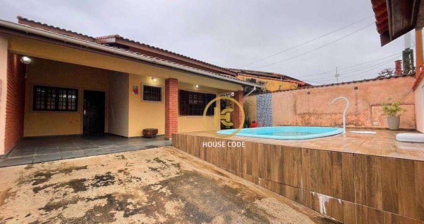 Casa com 2 dormitórios, 118 m² - venda por R$ 450.000,00 ou aluguel por R$ 2.400,00/mês - Estância Balneária Belmira Novaes - Peruíbe/SP