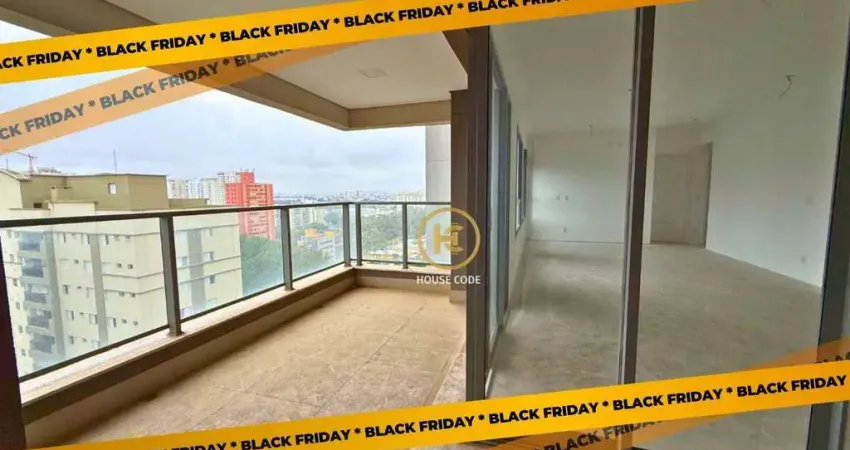 Apartamento nunca habitado com 3 suítes e 3 vagas no jardim – 153m²