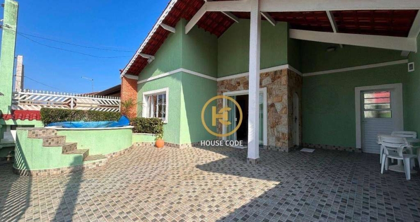 Casa com 3 dormitórios à venda, 159 m² por R$ 650.000,00 - Parque Balneario Oasis - Peruíbe/SP