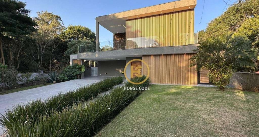 Casa com 5 dormitórios à venda, 410 m² por R$ 3.000.000,00 - Condomínio Reserva Santa Maria - Jandira/SP