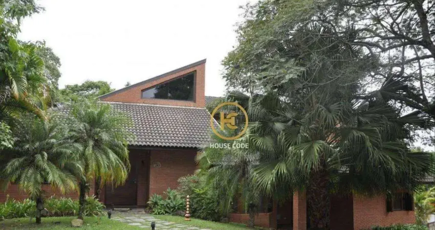Casa com 4 quartos(4 suítes) à venda, 540 m² por r$ 2.200.000 - condomínio forest hills - granja viana - sp