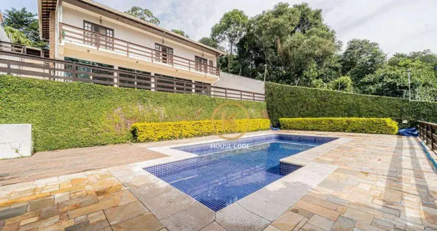 Casa com 4 dormitórios à venda, 490 m² por r$ 2.595.000,00 - granja viana/sp