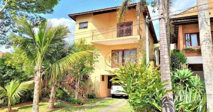 Casa á venda na granja viana de 4 quartos e 255 m² por r$ 1.200.000,00 - condomínio jardim das flores -granja viana - cotia/sp