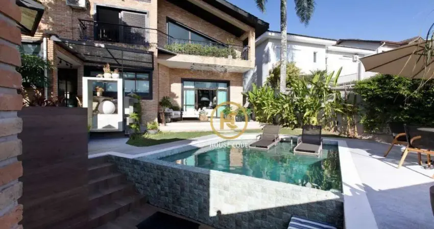 Casa à venda, 488 m² por r$ 4.500.000,00 - residencial onze (alphaville) - santana de parnaíba/sp