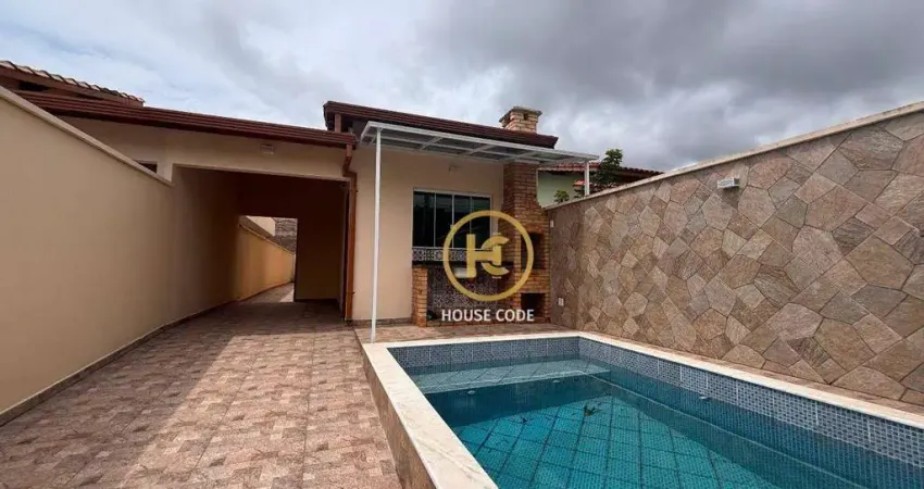 Casa com 3 dormitórios à venda, 92 m² por r$ 420.000,00 - cidade nova peruibe - peruíbe/sp