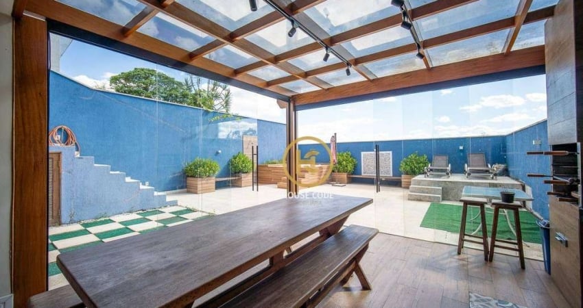 Casa com 4 dormitórios à venda, 300 m² por r$ 1.280.000,00 - nova paulista - jandira/sp