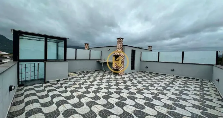 Apartamento com 2 dormitórios para alugar, 45 m² por r$ 1.800,00/mês - centro - peruíbe/sp