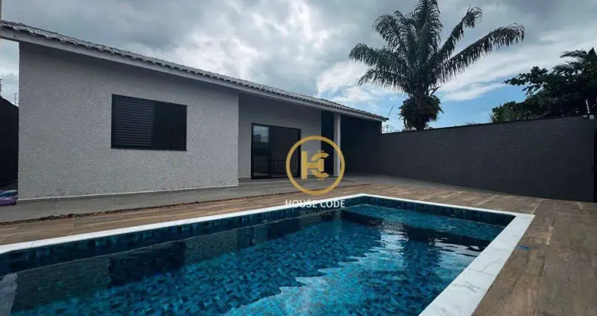 Casa com 2 dormitórios à venda, 106 m² por R$ 640.000,00 - Jardim Mar E Sol - Peruíbe/SP