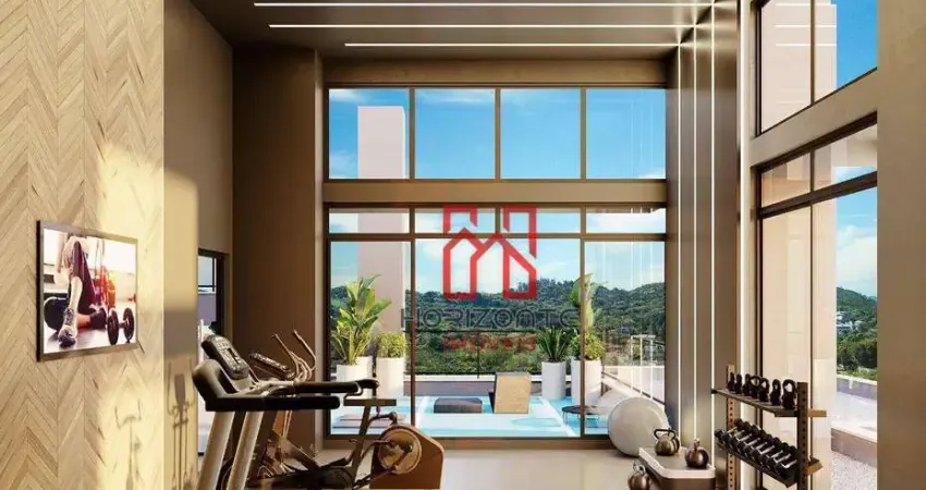 Apartamento com 2 dormitórios à venda, 110 m² por R$ 1.094.584,92 - Cacupé - Florianópolis/SC