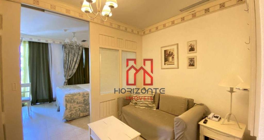 Apartamento com 1 dormitório à venda, 37 m² por R$ 1.485.000 - Jurerê Internacional - Florianópolis/SC