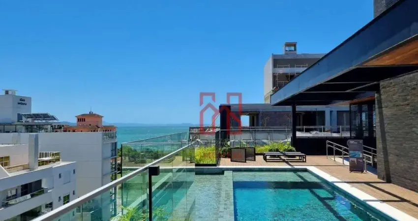 Apartamento duplex com 3 dormitórios à venda, 200 m² por r$ 4.990.000 - jurerê - florianópolis/sc