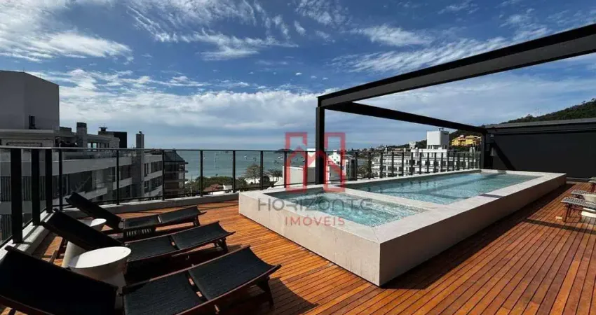 Apartamento com 3 dormitórios à venda, 108 m² por r$ 2.900.000,00 - jurerê - florianópolis/sc