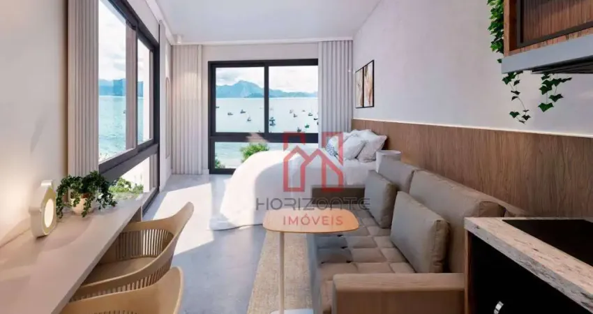Studio com 1 dormitório à venda, 26 m² por r$ 662.393 - jurerê - florianópolis/sc