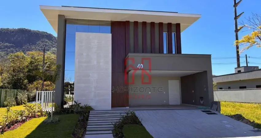 Casa com 4 dormitórios à venda, 275 m² por r$ 3.600.000 - pedra branca - palhoça/sc